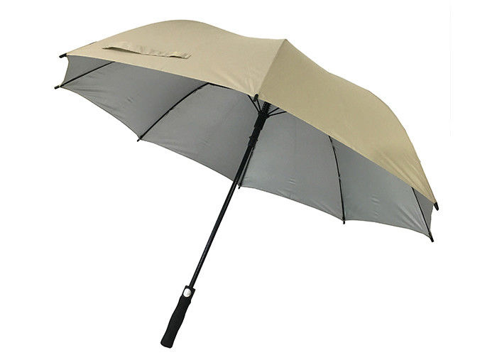 Eva Katlanır Golf Şemsiyesi Alüminyum Mil Özel Logo Tasarımı Tedarikçi
