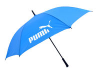 Kauçuk Saplı Kompakt Golf Boyut Şemsiyesi, Özel Logo Golf Şemsiyeleri Tedarikçi