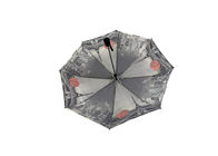 Kolay Taşıma Katlayın Şemsiye 21 Inç Basınç Direnci Özelleştirilmiş Logo Tasarım Tedarikçi