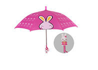 Çilek Kolu Sevimli Çocuk Şemsiye, Çocuklar Için Mini Şemsiye Manuel Aç Kapat Tedarikçi