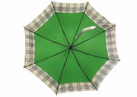 Yeşil J Kolu Şemsiye, Kendiliğinden Açılan Şemsiye Alüminyum Mil Otomatik Açık Tedarikçi