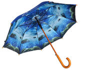 Polyester Ipek Kumaş Promosyon Hediyeler Şemsiye, Logo Ile Golf Şemsiye Tedarikçi
