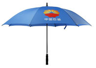 Mavi Rüzgar Geçirmez Golf Şemsiyeleri, Promosyon Golf Şemsiyeleri Suya Dayanıklı Tedarikçi