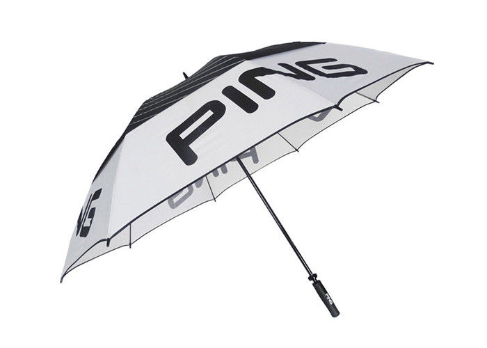 Düz Kemik Otomatik Golf Şemsiye Esnek Güçlü Kompakt Güçlü Şaft Tedarikçi